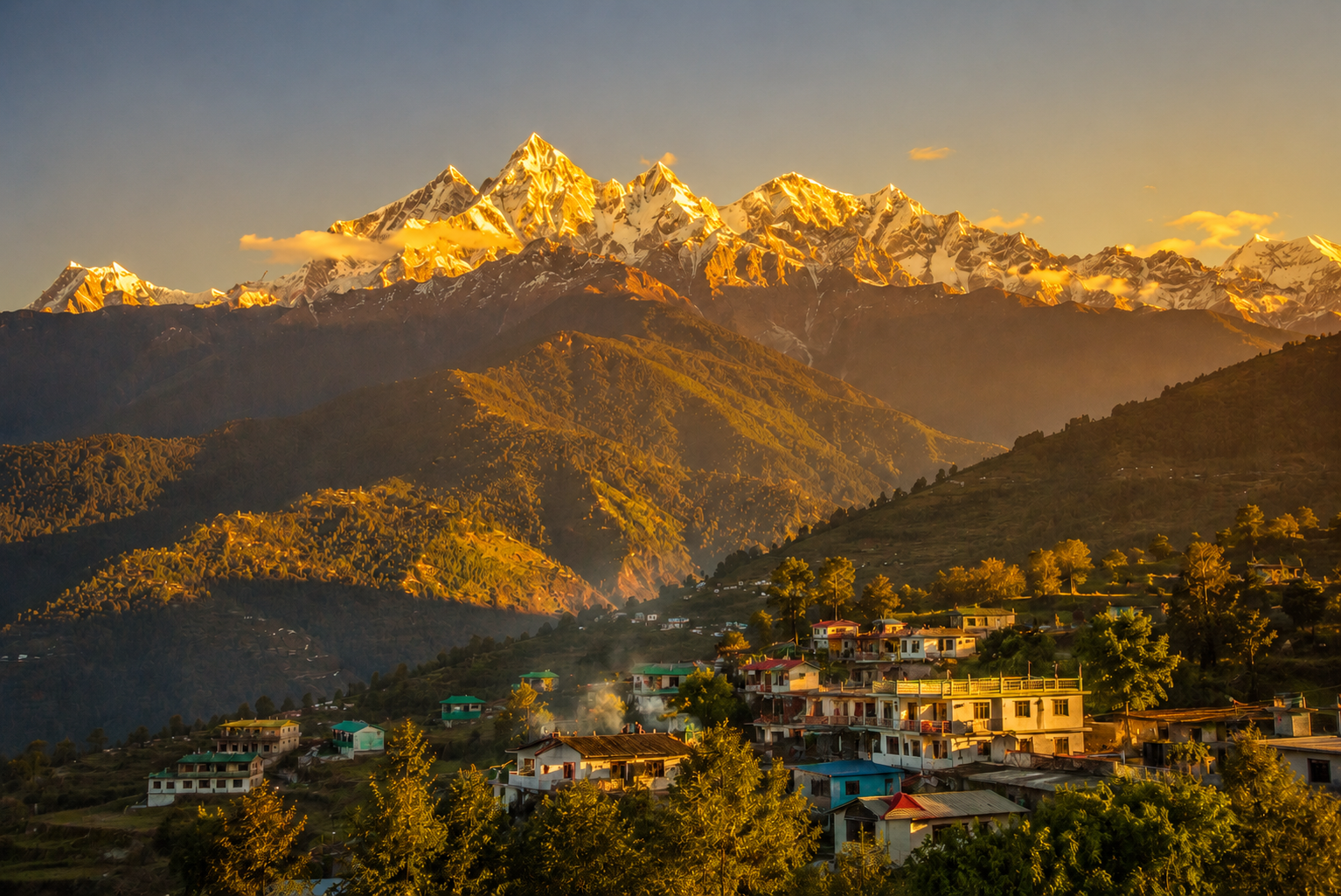 Binsar Wildlife Sanctuary · Himalayan Sunrise